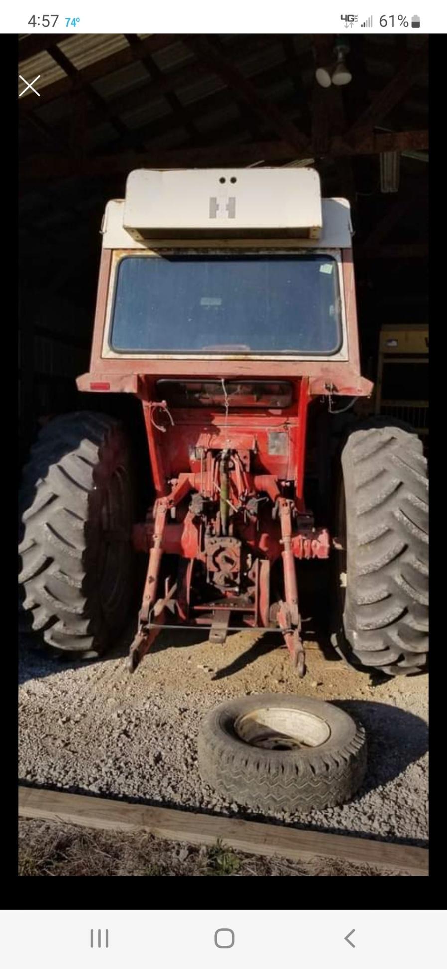 1976 International Harvester 1066 2WD Tractor for sale Lawson, MO