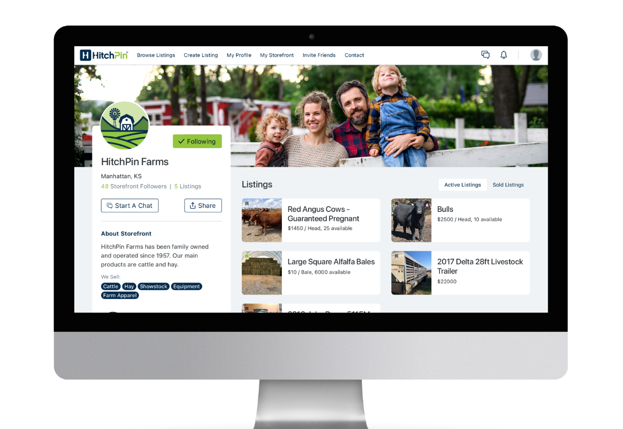 Online Store for Farmers for FREE | HitchPin Storefronts